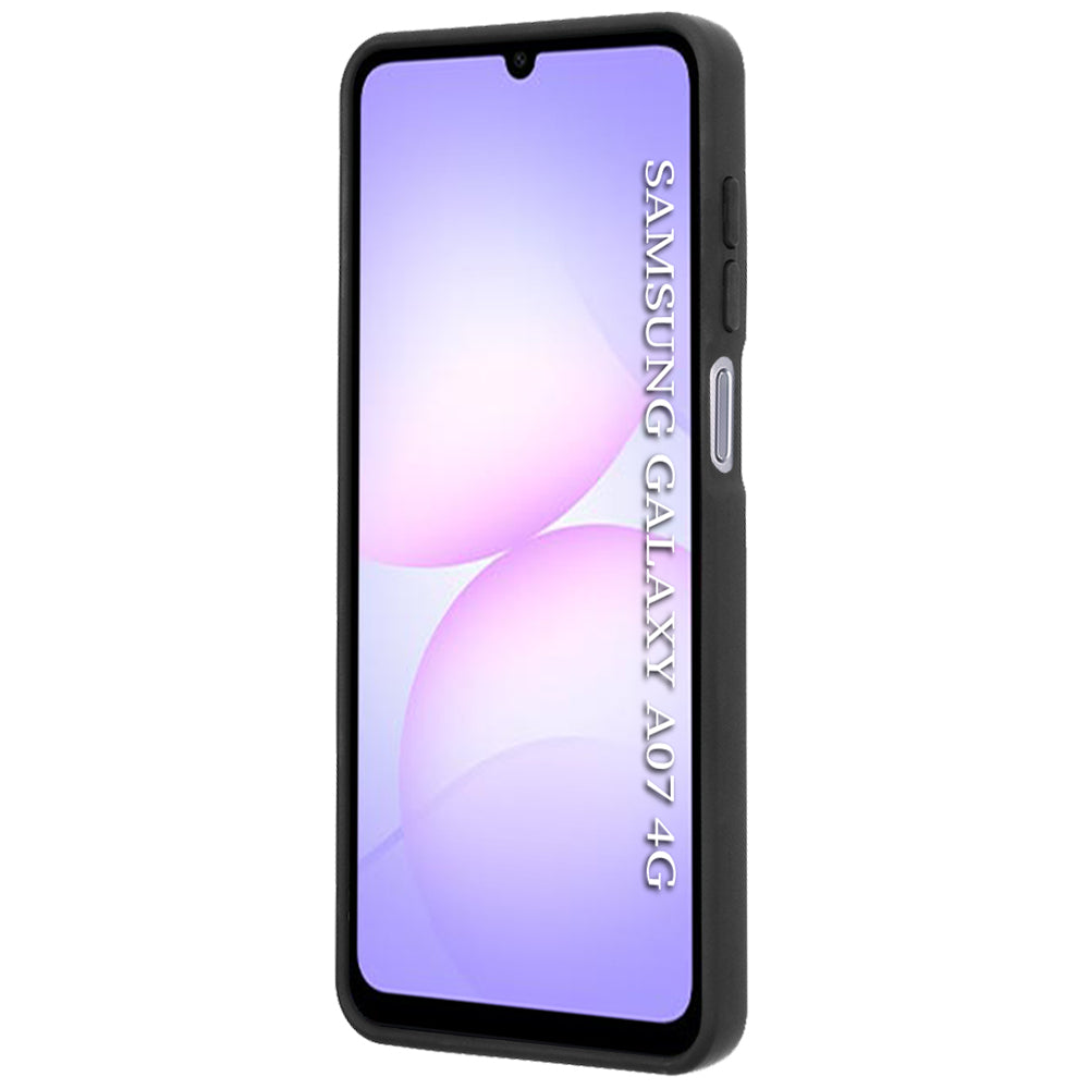 Case for Samsung Galaxy A07 4G A075, Techsuit, Glinth, Black