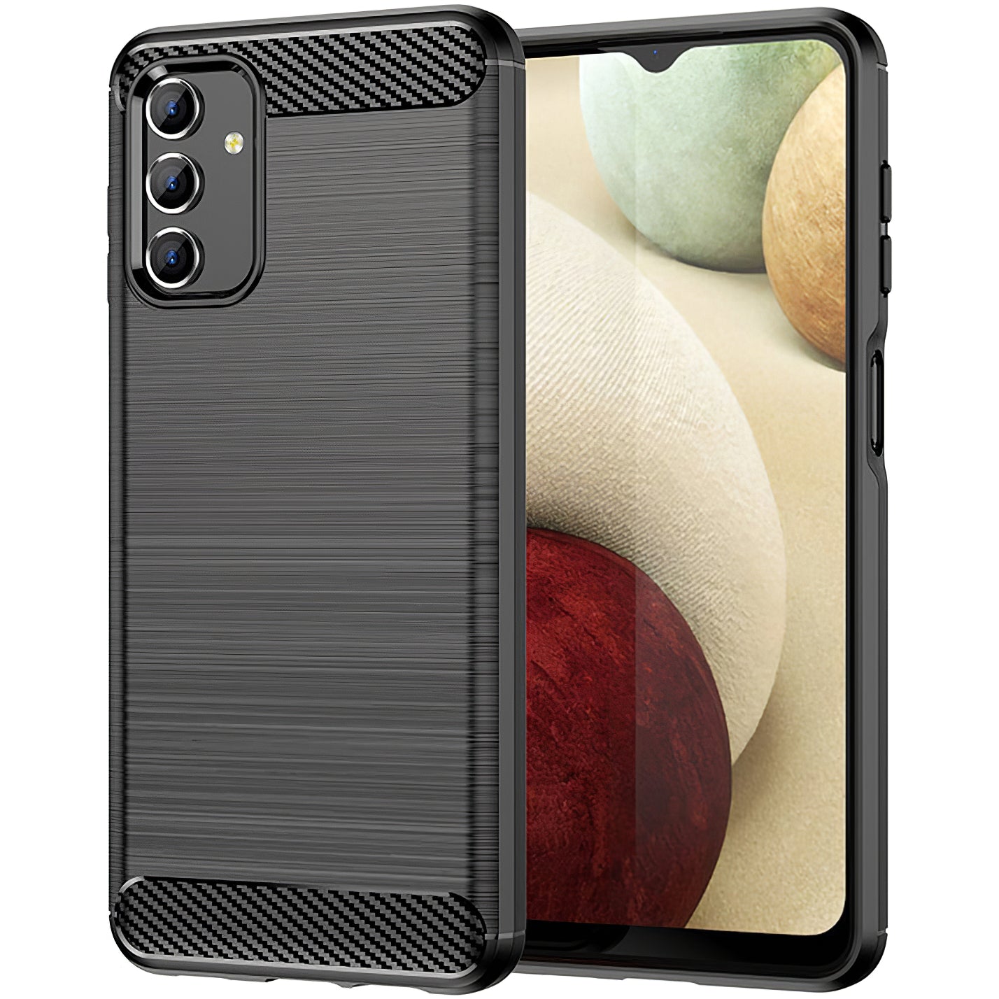 Case for Samsung Galaxy A04s A047 / A13 5G A136, OEM, Carbon, Black
