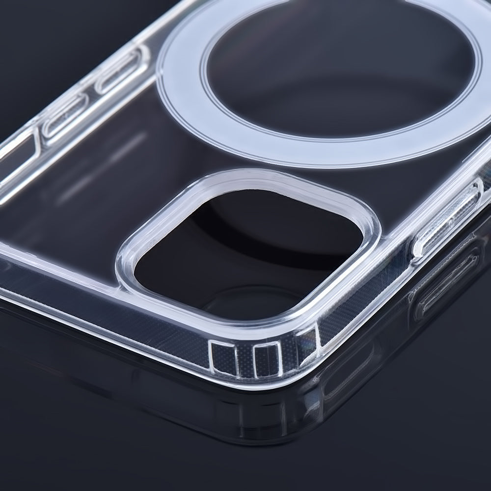 MagSafe Case for Apple iPhone 13 Pro Max, OEM, Clear Mag, Transparent