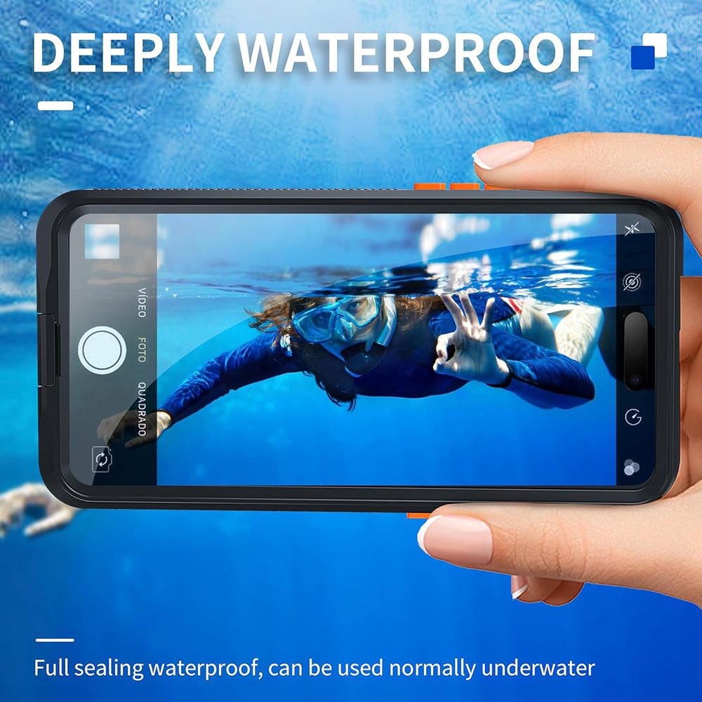 Universal Waterproof Case for Phone max. 6.7inch, ShellBox, AirBox, Black