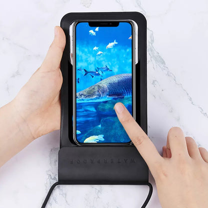 Universal Waterproof Case for Phone max. 6.8inch, Techsuit, TWC1, Gold