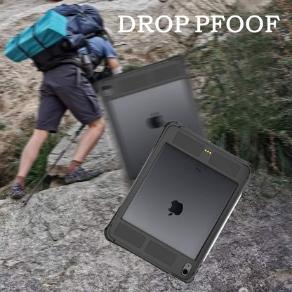 Waterproof Case for Apple iPad Air (2022) / Air (2020), ShellBox, Black