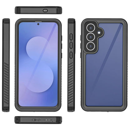 Waterproof Case for Samsung Galaxy S25 FE, ShellBox, Black