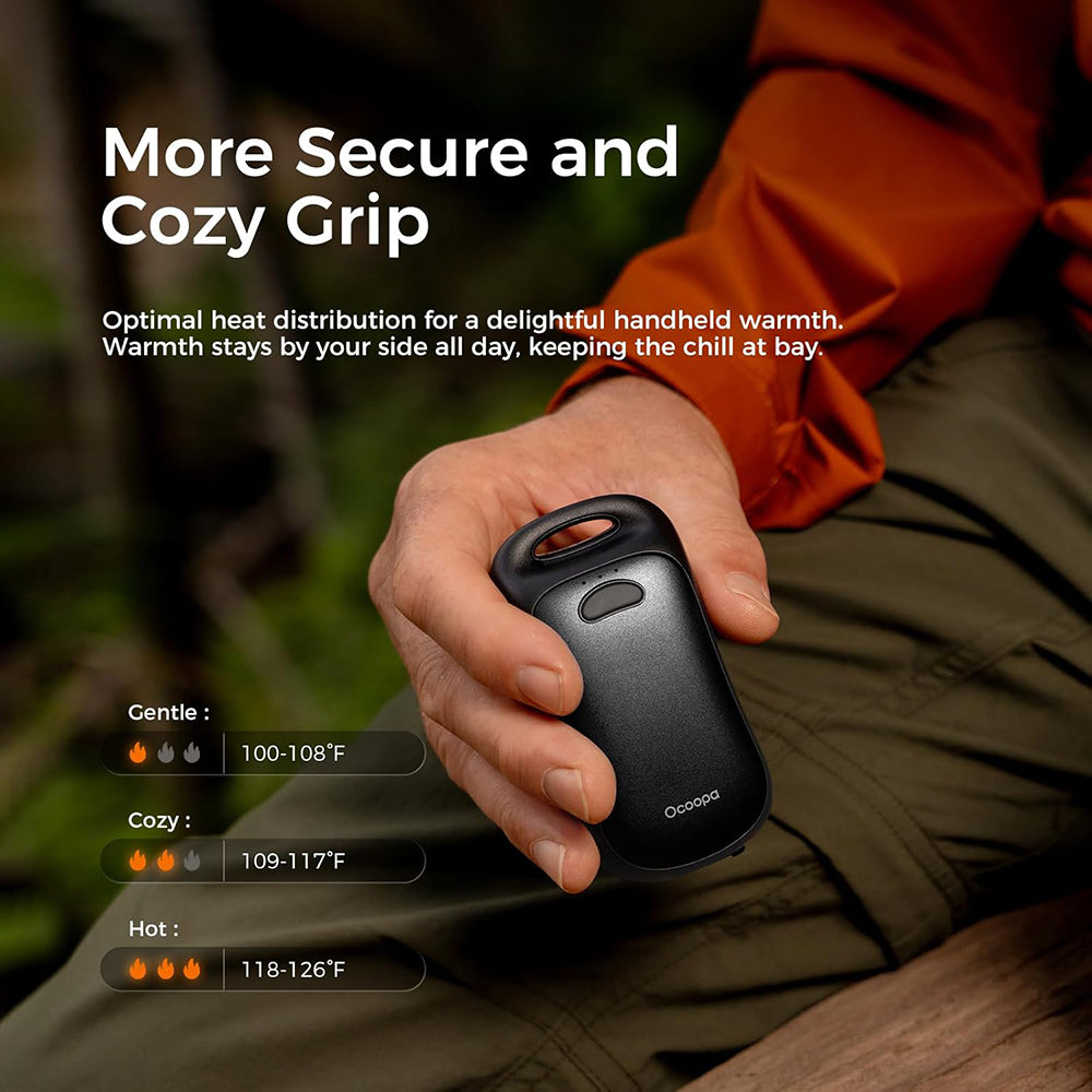 Ocoopa UT4 Urban Hand Warmer, Black