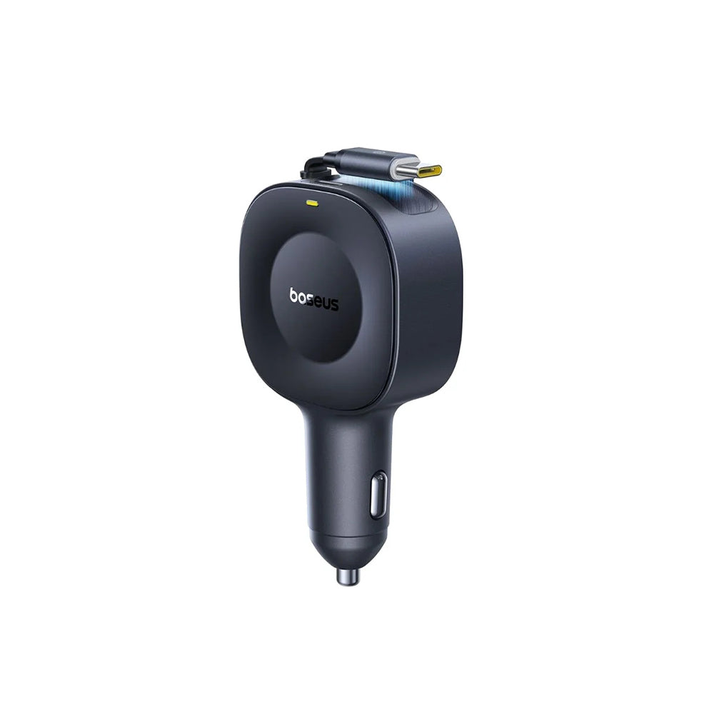 Baseus PrimeTrip VR2 Car Charger with USB-C Cable, 30W, 3A, 1 x USB-C, Black C0206400