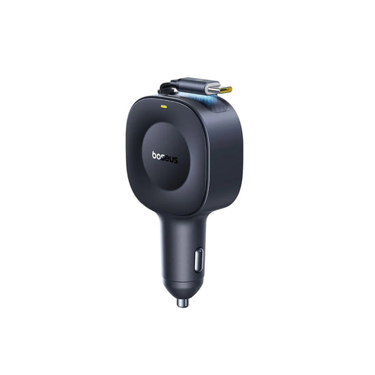 Baseus PrimeTrip VR2 Car Charger with USB-C Cable, 30W, 3A, 1 x USB-C, Black C0206400