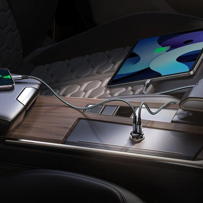 UGREEN EC305 Car Charger, 30W, 3A, 1 x USB-A - 1 x USB-C, Black