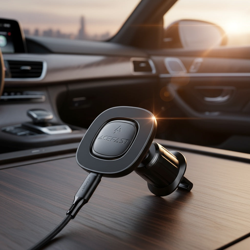 Acefast D46 Wireless Car Charger, 15W, 1.67A, Black