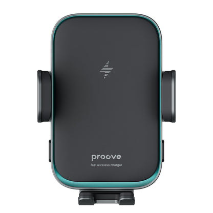 Proove Triple Clamp Pro Wireless Car Charger, 15W, 1.67A, Gray WHTP15010004