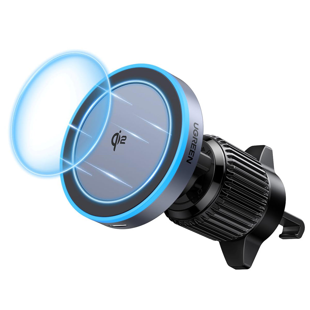 UGREEN W708 Wireless Car Charger, 15W, 1.67A, Black