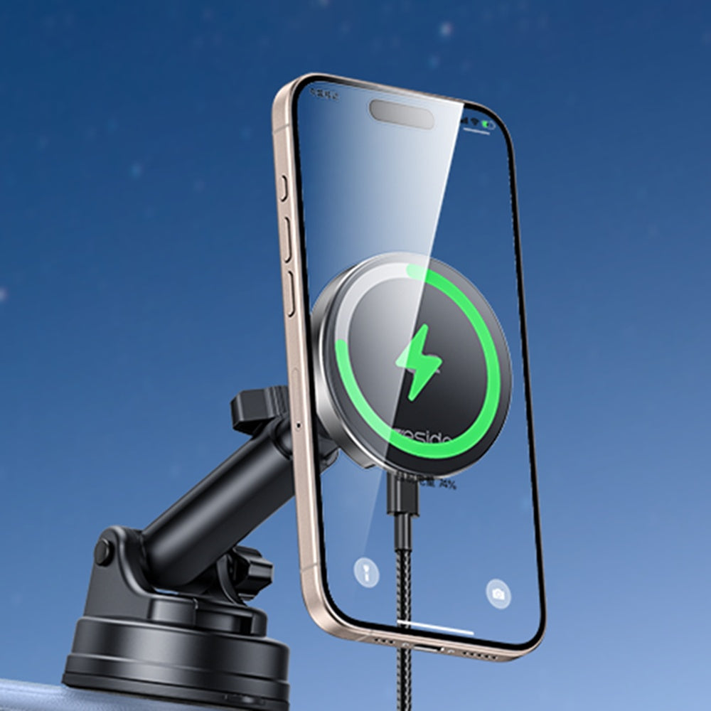 Yesido DS30 Wireless Car Charger, 15W, 1.67A, Black