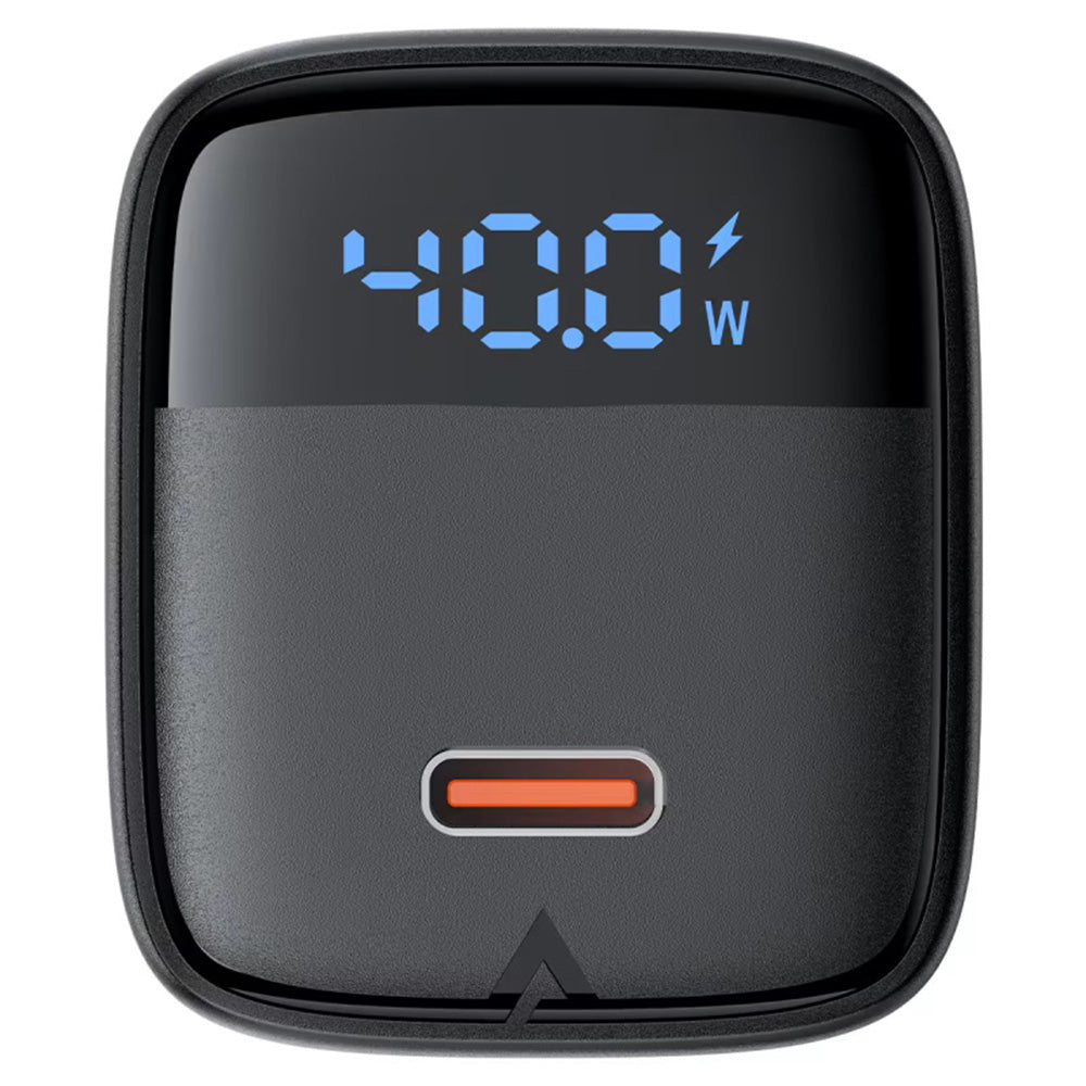 Acefast A135 Display Network Charger, 45W, 3A, 1 x USB-C, Black