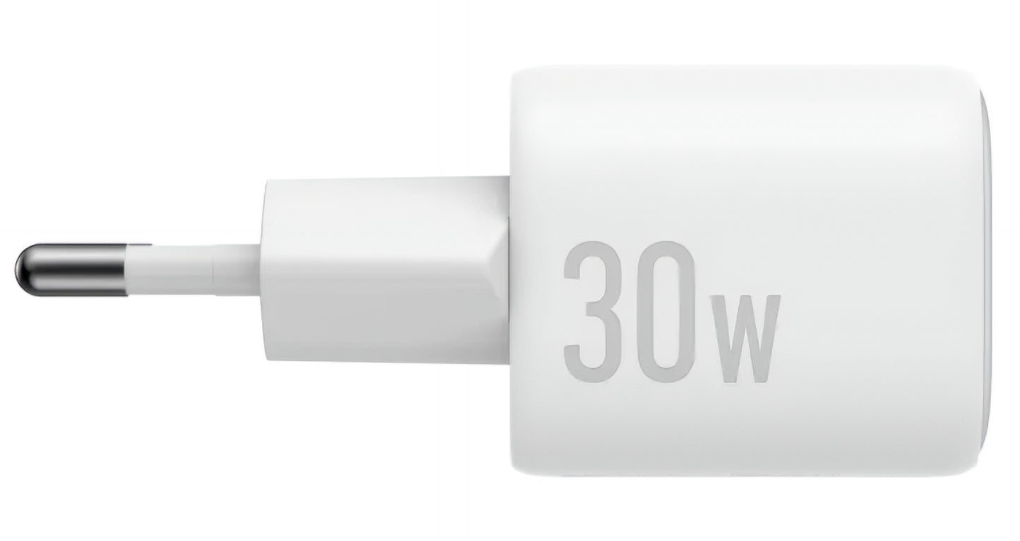 Anker Zolo Network Charger, 30W, 3A, 1 x USB-C, White A2698G21