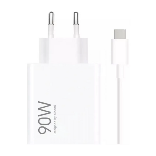 Xiaomi USB-C Network Charger with Cable, 90W, 6.1A, 1 x USB-A, White