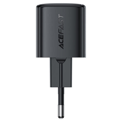 Acefast A118 USB-C Network Charger with Cable, 30W, 3A, 1 x USB-C, Black