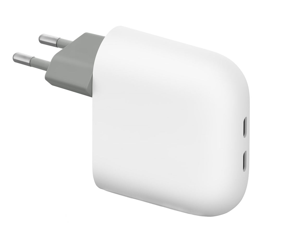 Google Network Charger, 67W, 4A, 2 x USB-C, White GA09856-EU