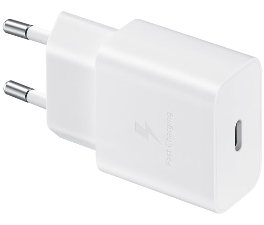Samsung Network Charger, 15W, 2A, 1 x USB-C, White GP-PTU023DYAWQ