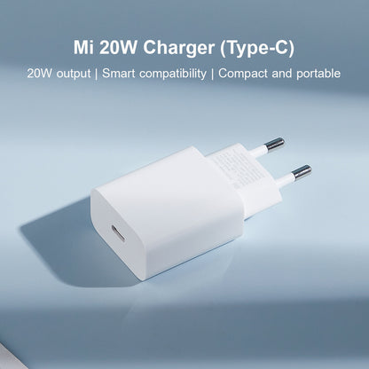 Xiaomi Wall Charger, 20W, 3A, 1 x USB-C, White BHR4927GL