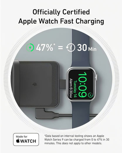 Wireless Network Charger Anker MagGo 3in1, 15W, 1.67A, Black B2557311 