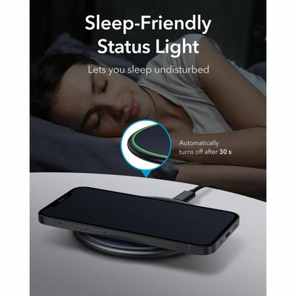 ESR Halolock Wireless Network Charger, 10W, 1.1A, Blue