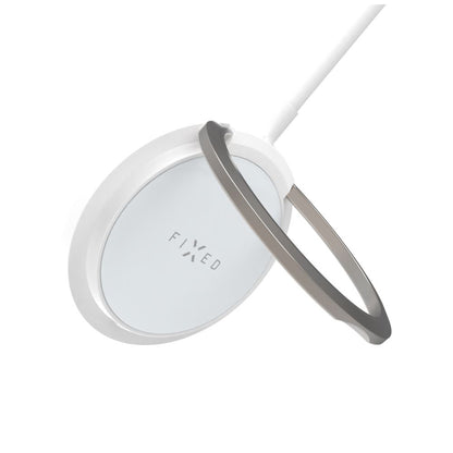 Fixed Ring Wireless Network Charger, 15W, 1.67A, White