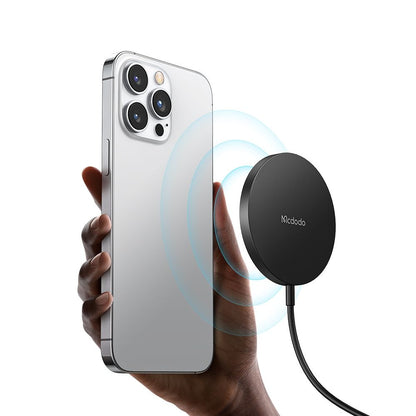 McDodo CH-4360 Moon Wireless Network Charger, 15W, 1.67A, Black