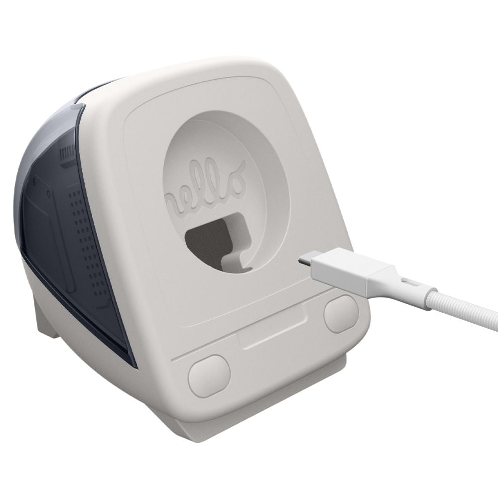 Spigen C1 Classic Stand for Apple Watch Series Wireless Charger, Grey AMP09340