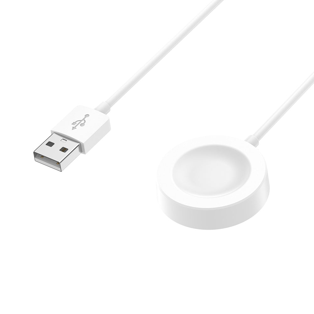 Techsuit THC1 Wireless Charger for Huawei Watch Series, USB-A, White