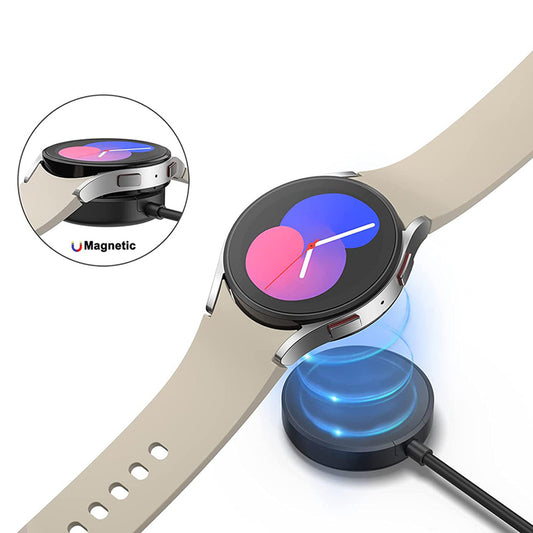 Techsuit TSC12 Wireless Charger for Samsung Galaxy Watch Series, USB-A, Black