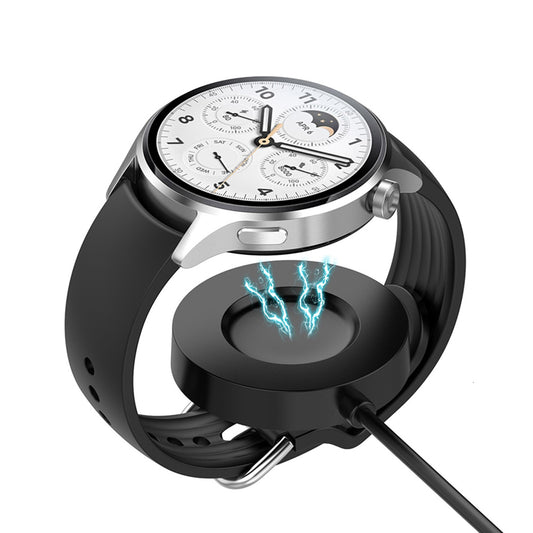 Techsuit TXC6 Wireless Charger for Xiaomi Watch S1 Pro, USB-A, Black