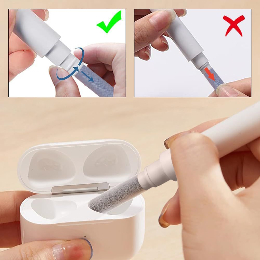 Tech-Protect CS02 Cleaning Tool, 3in1, White