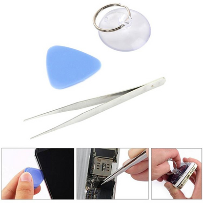 Jiafa JF-8162 Repair Kit for Apple iPhone 15 Pro Battery Replacement, 9in1