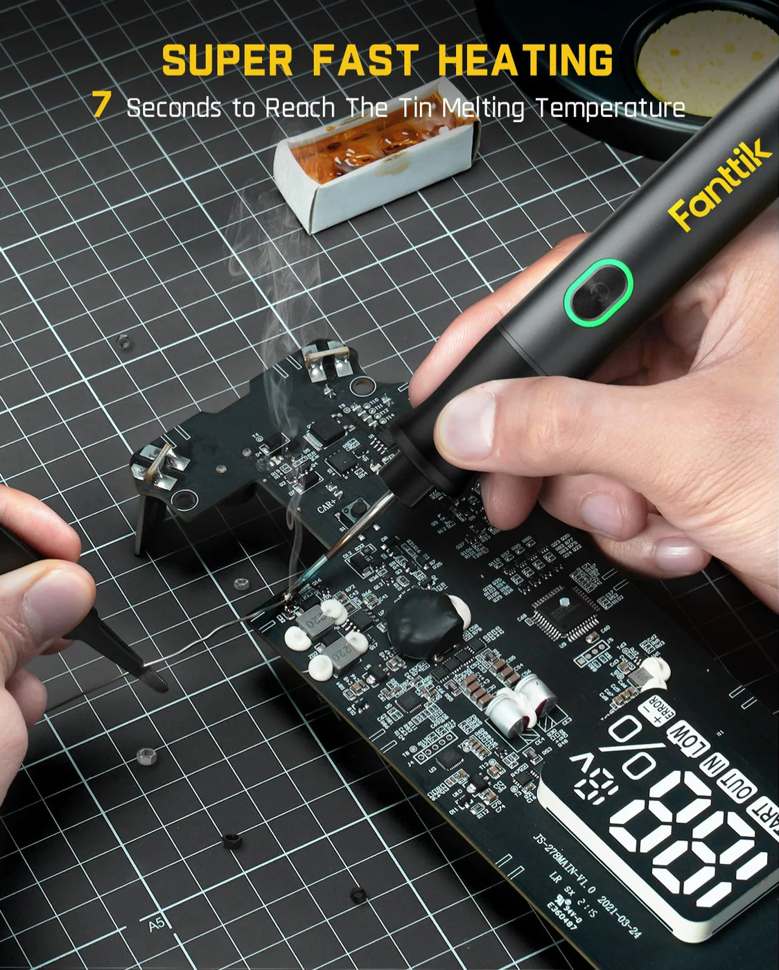 Fanttik T1 Max Soldering Iron, 8in1