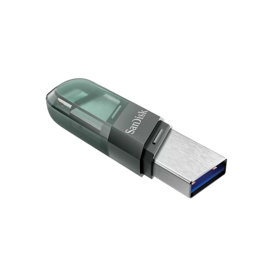 External Memory USB-A 3.0 / Lightning SanDisk iXpand Flip, 128Gb SDIX90N-128G-GN6NE