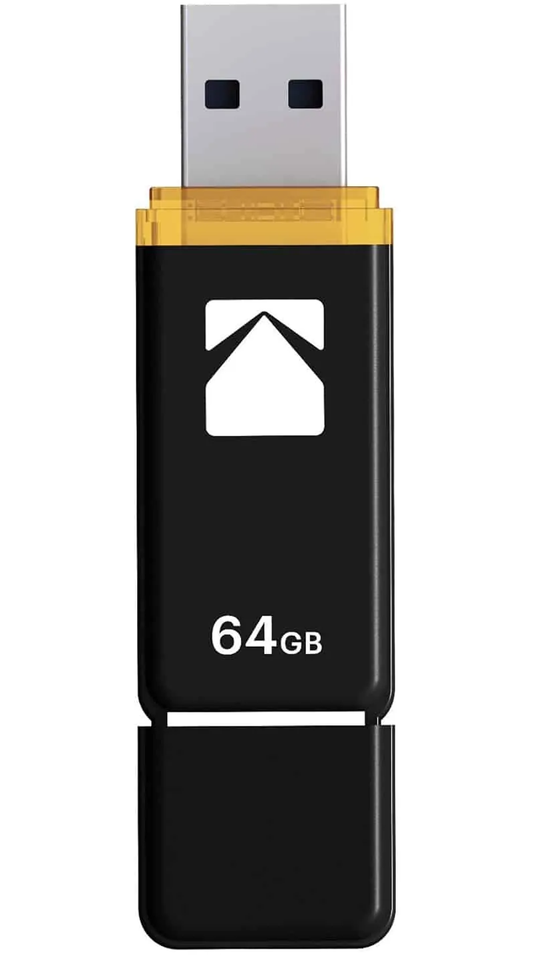 External USB-A 3.2 Memory Kodak K103, 64Gb EKMMD64GK103