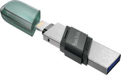 External Memory USB-A 3.1 / Lightning SanDisk iXpand Flip, 64Gb SDIX90N-064G-GN6NN
