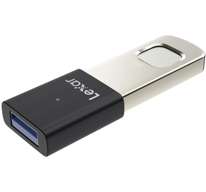 External Memory USB-A 3.2 Lexar JumpDrive Fingerprint F35 Pro, 64Gb