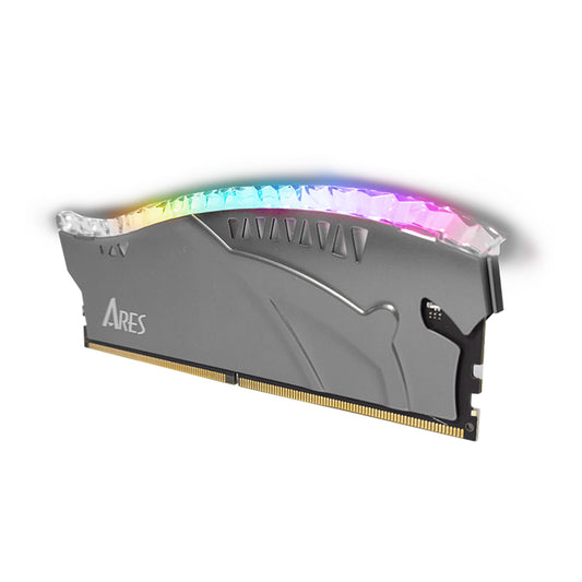 Dato Ares Armor Lite RAM, DDR4, RGB, 8GB, 3600MHz, CL18, Gray ARB8G4G36