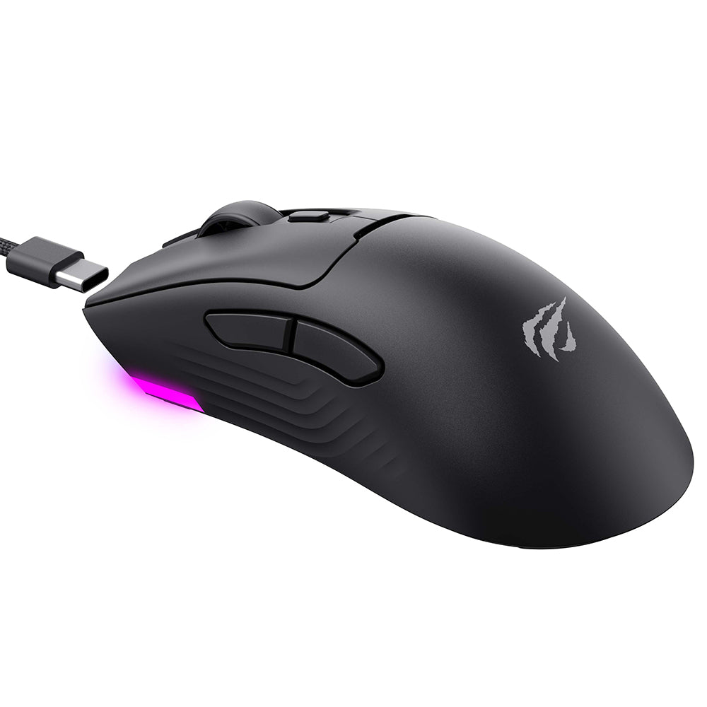 HAVIT MS966WB Wireless Gaming Mouse, 800DPI - 10000DPI, Black