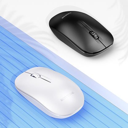 Borofone BG14 Planet Wireless Mouse, 1000DPI, BT / Wi-Fi, Black