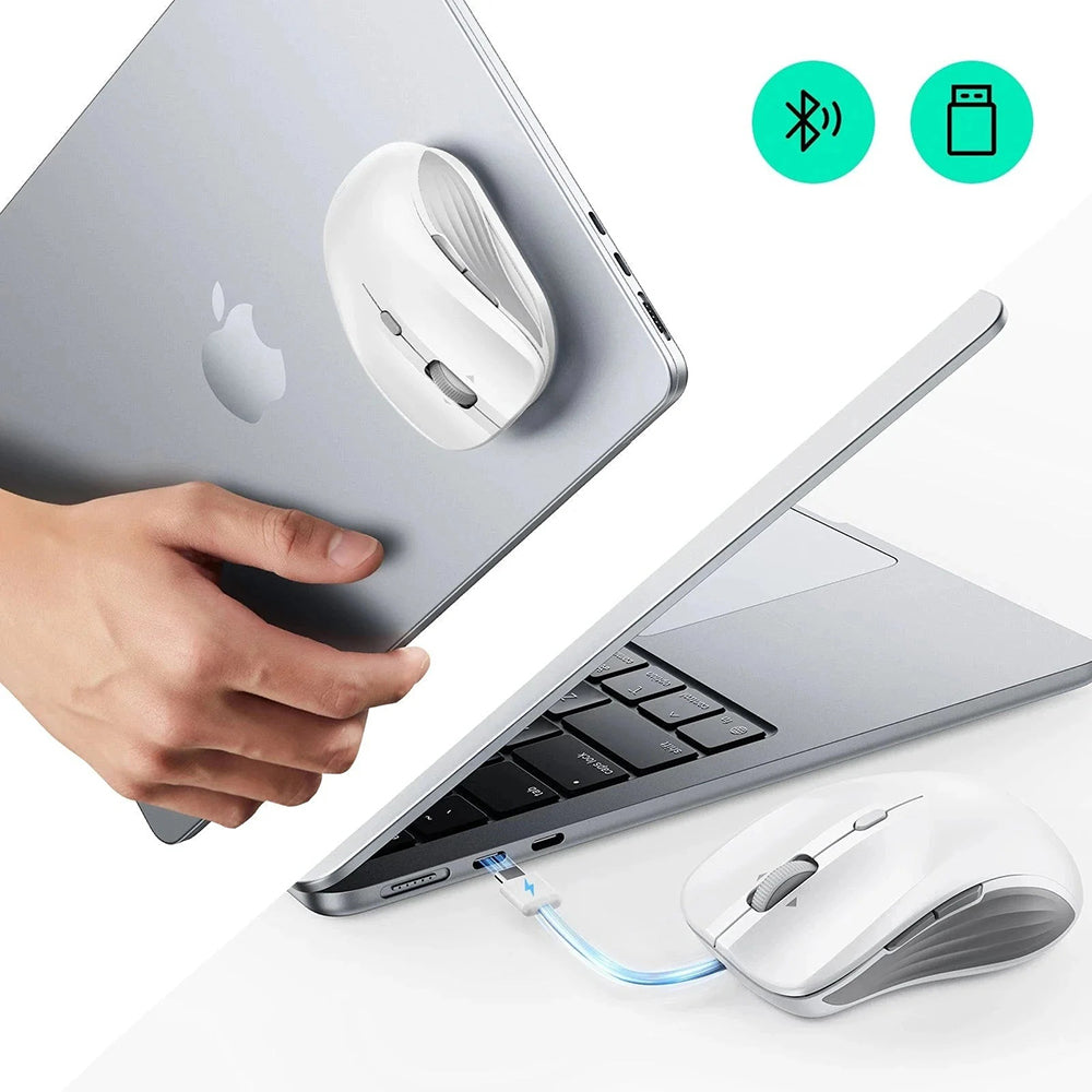 ESR MagMouse Wireless Mouse, 800DPI - 4800DPI, White