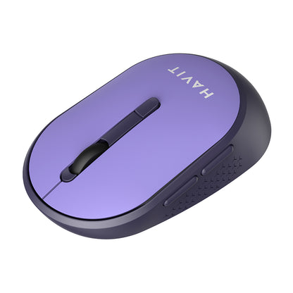 HAVIT MS78GT Wireless Mouse, 1200DPI - 3200DPI, Purple