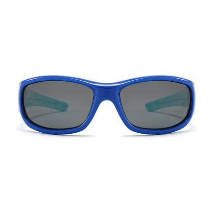 Techsuit 800-C42 Kids' Sports Sunglasses, Polarized, Pink Purple
