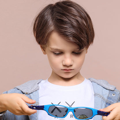 Techsuit 816-C3 Kids' Sport Sunglasses, Polarized, Pink Green