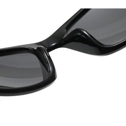 Unisex Cycling Glasses Techsuit 9937, Black Orange