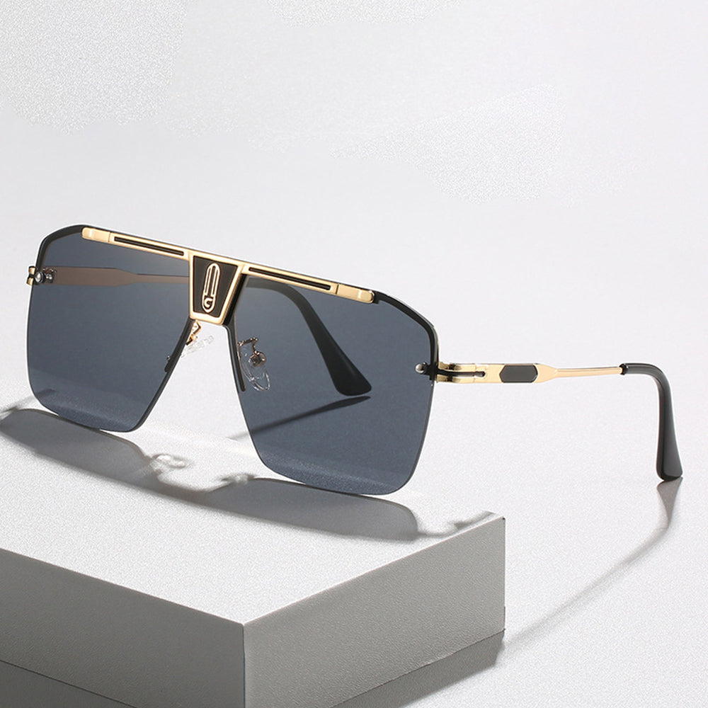 Men's Techsuit 2576 Sunglasses, Gold Green Brown