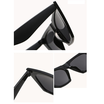 Techsuit Women's Sunglasses 5154, Black Gray
