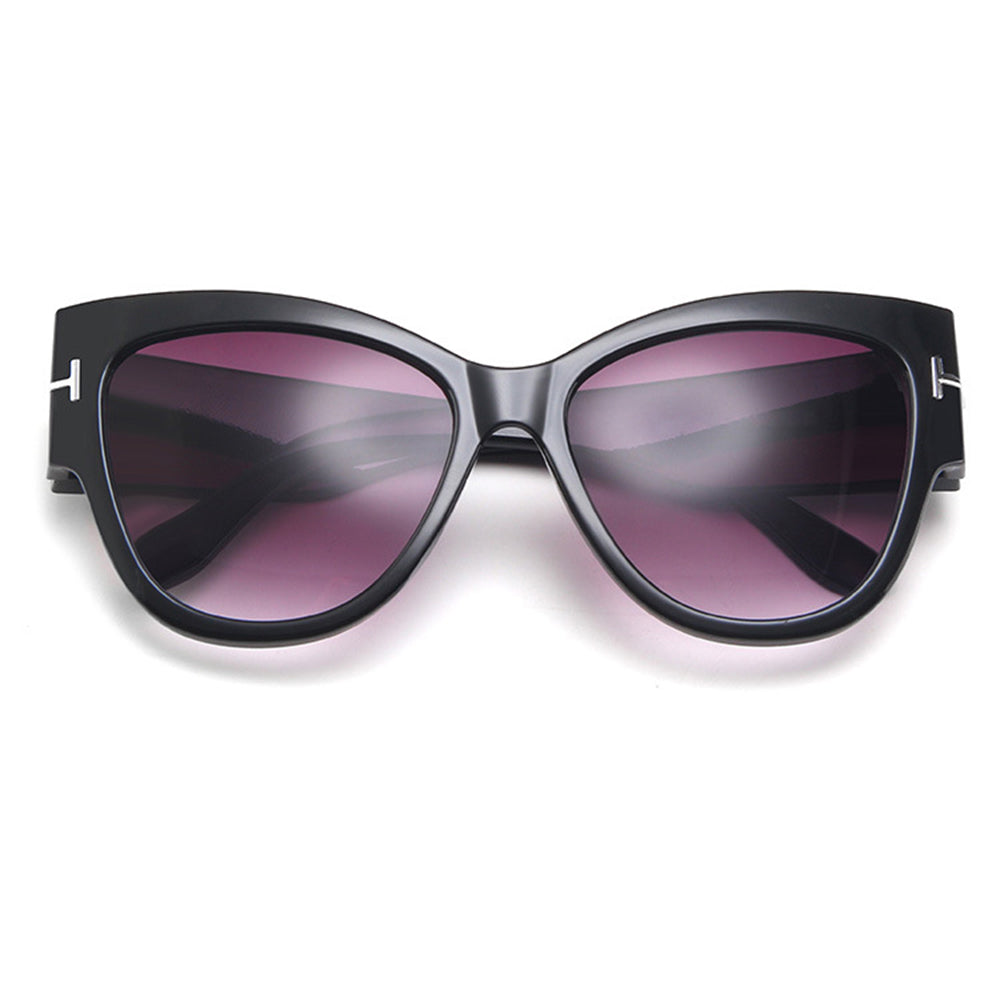 Techsuit 9778 Women's Sunglasses, Black Gray