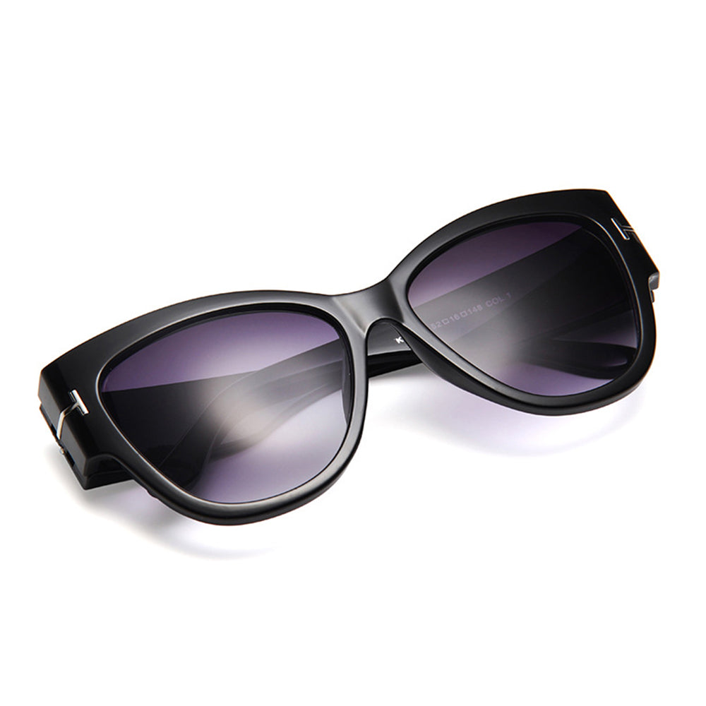 Techsuit 9778 Women's Sunglasses, Black Gray