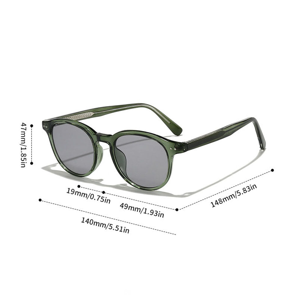 Unisex Techsuit 99046 Sunglasses, Brown Print